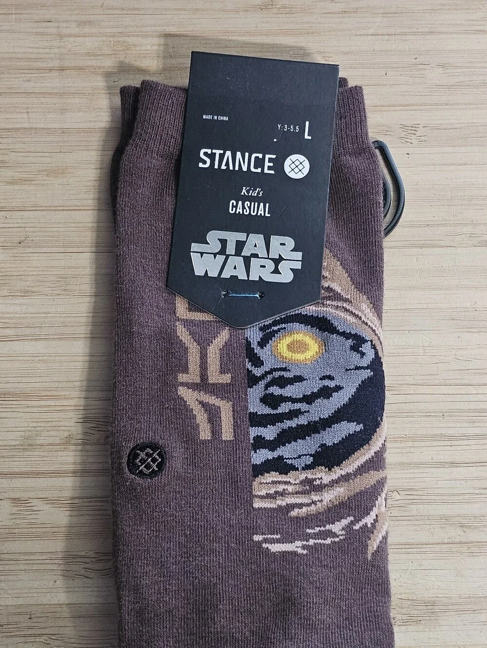 NEW Stance X Star Wars Jawa Kids Crew Socks Casual DIsney Large Youth 3-5.5